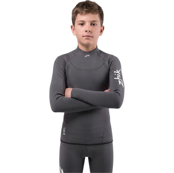 2026 Zhik Junior Superwarm Performance Top DTP-1130-Y-DGY - Dark Grey